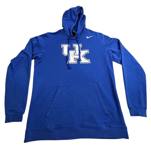 Nike Other - Kentucky Wildcats Hoodie Men Medium Blue Nike Pullover Logo Sweatshirt UK Gameda
